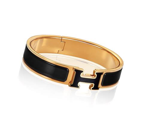 hermes black h bracelet|hermes inspired h bracelets.